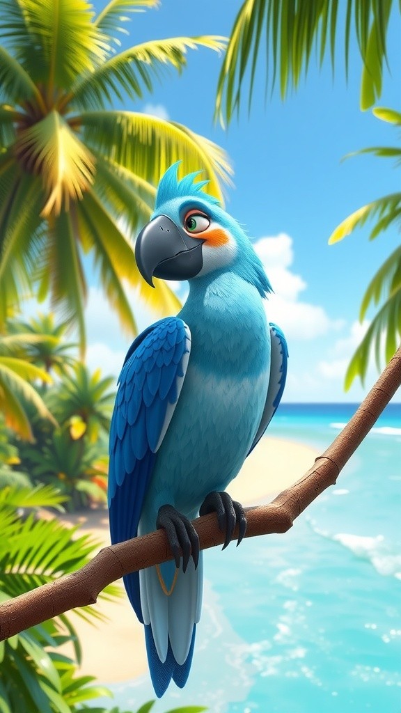 Fly with Our Colorful Parrot!