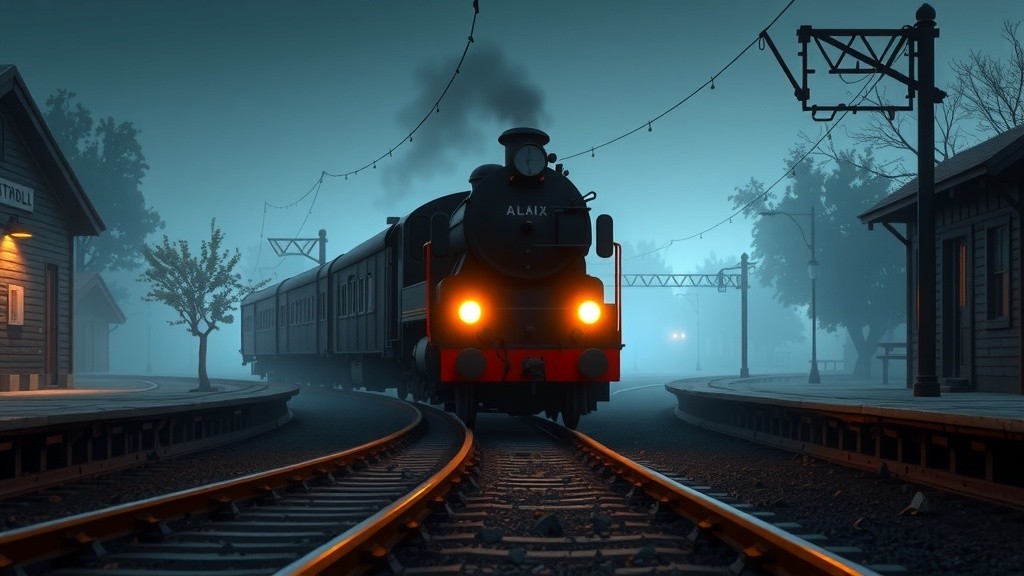 भूतिया ट्रेन की कहानी