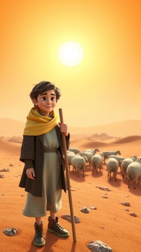 David the Brave Shepherd