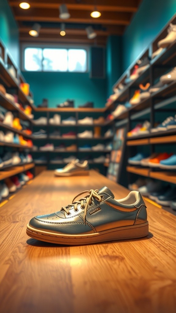 Sepatu Baru yang Menggembirakan