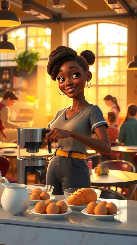 The Journey of MiGi: A Hardworking Girl's Story