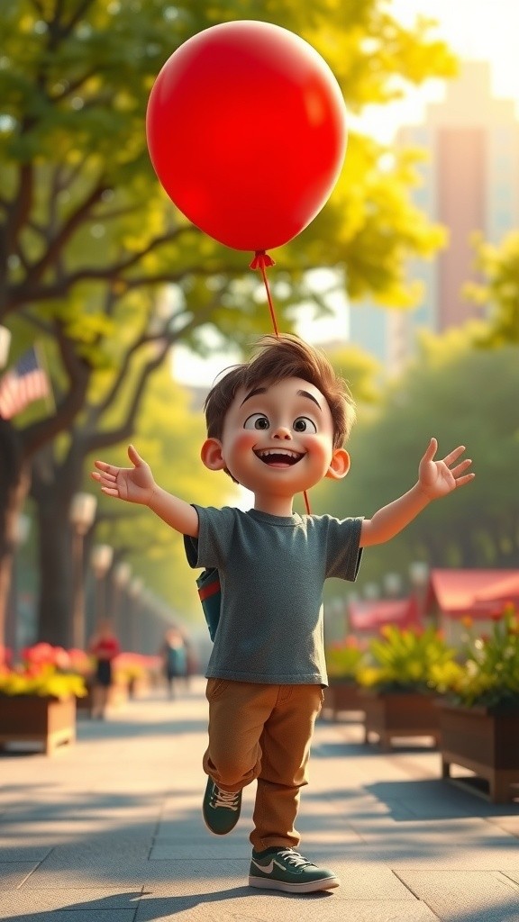 The Lost Balloon and a New Friend