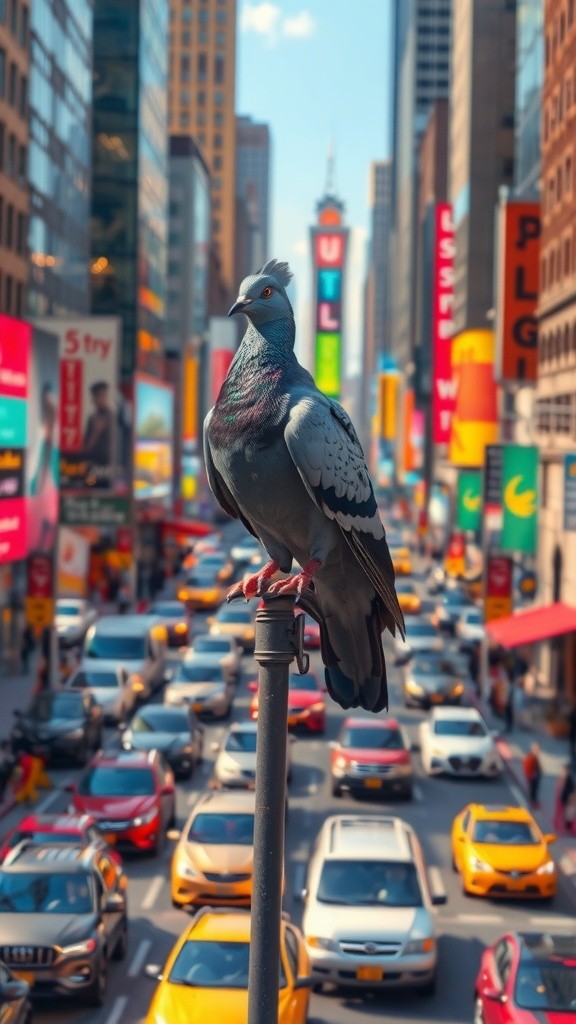 A Pigeon’s Unexpected Connection: A Story of Hope