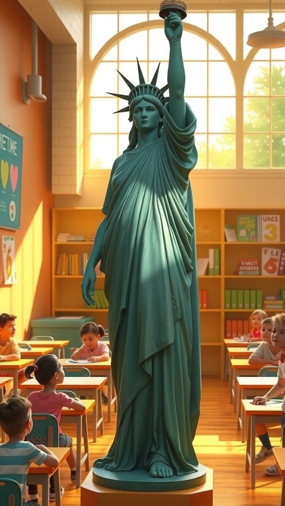 लिबर्टी का स्वागत