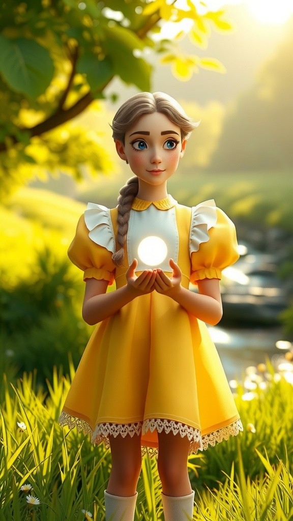 The Girl with the Healing Touch