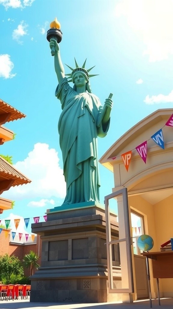 Liberty's First Day at Harbor Elementary!