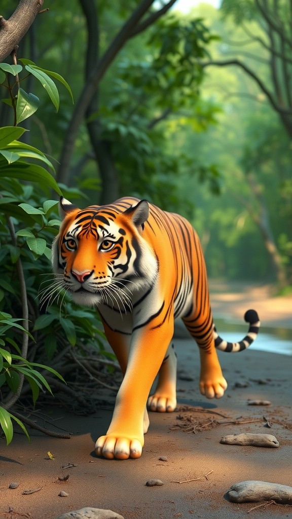 The Majesty of the Bengal Tiger