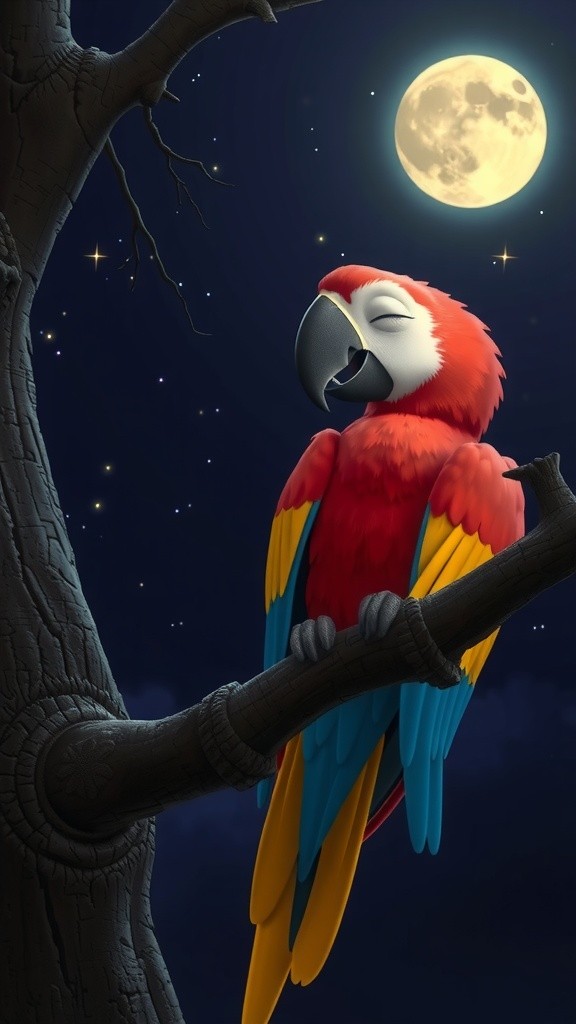 तोते की हीरोईक कहानी