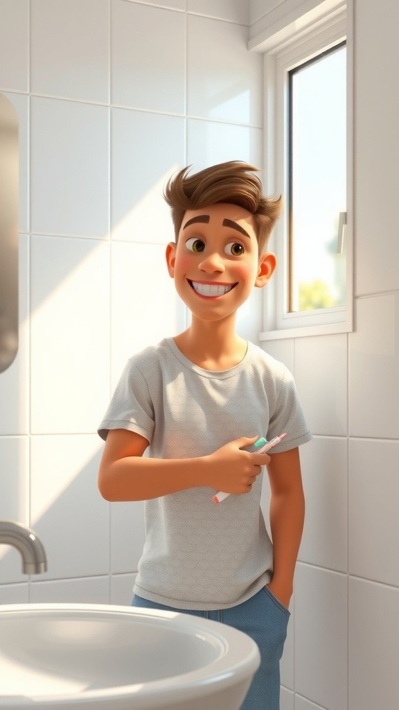 Brush Twice a Day: The Superhero of Dental Health!