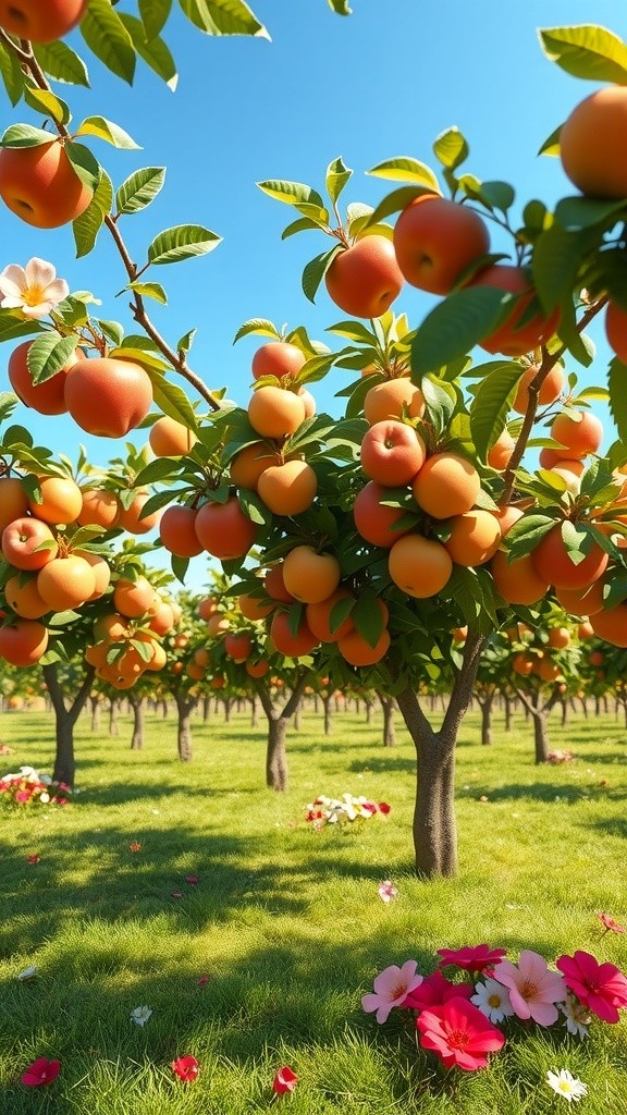 A Tiny Hand in Citrus Wonderland