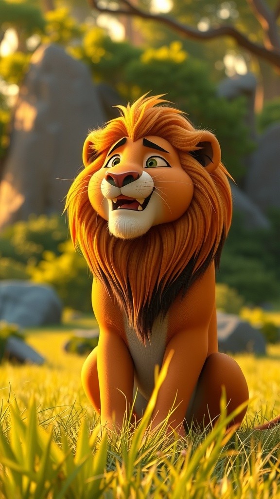 Singa Unyu yang Gemas!