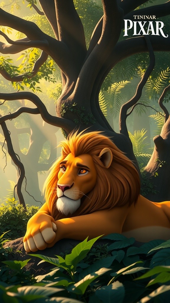 शेर और हिरण की दौड़