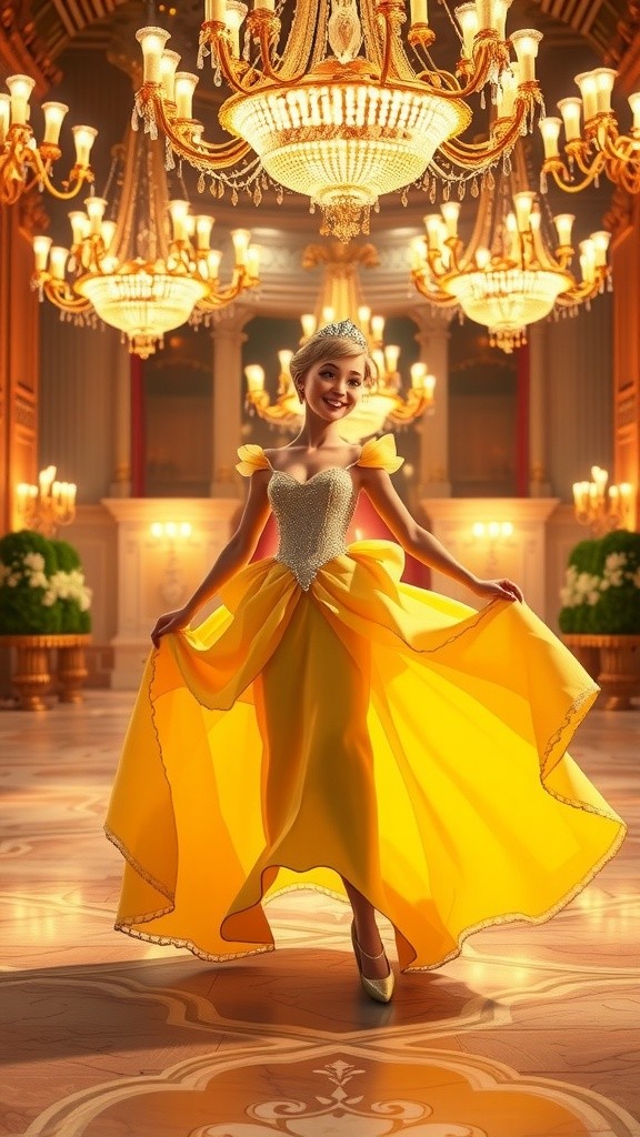 Cinderella's Enchanted Ball: The Glass Slipper Story