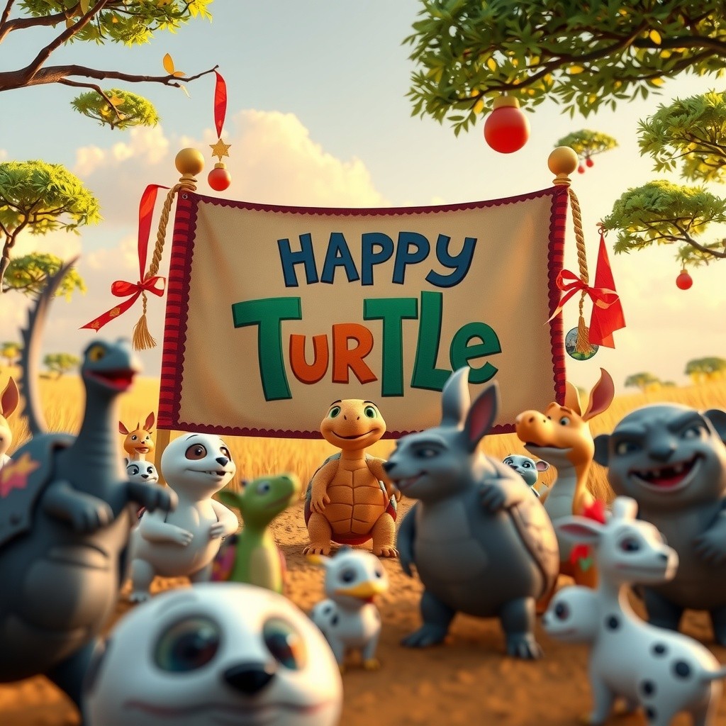 Tortoise's Triumph: A Celebration of Wisdom