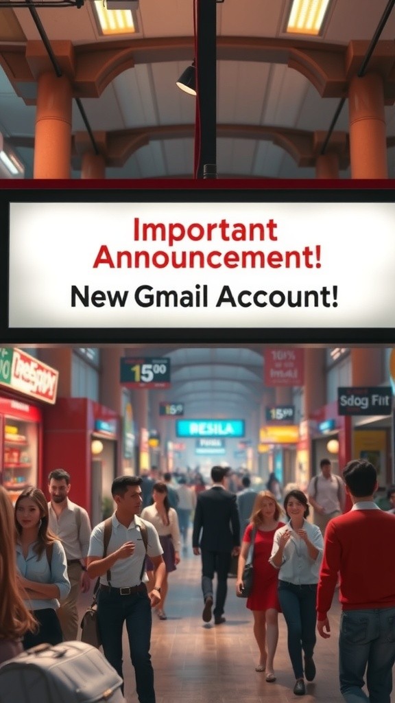 نیا جی میل اکاؤنٹ حاصل کریں! 🚀