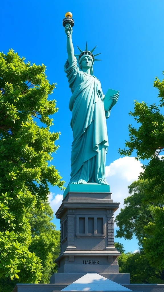 Liberty's Bright First Day at Harbor Elementary!