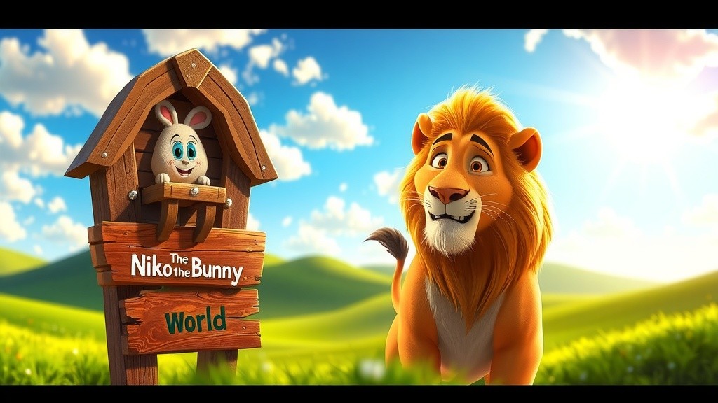 Hop Along with Niko: Learn Numbers 1-10!