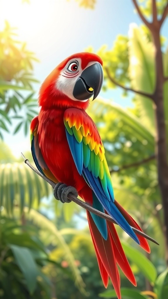 Pip the Happy Parrot and Percy the Grumpy Pigeon