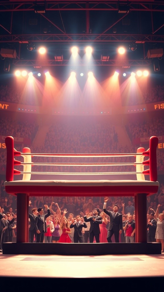 Epic Bengal Tiger Showdown in a Futuristic Arena