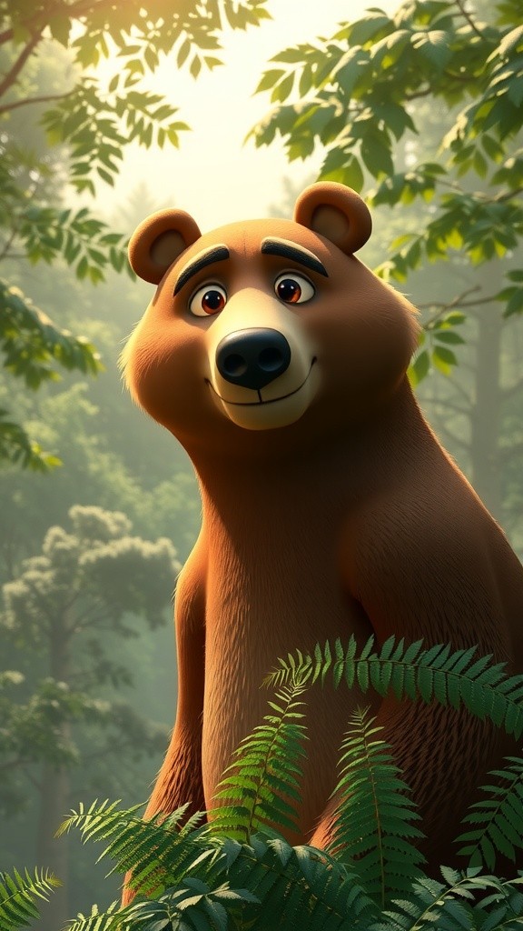 The Tale of a Bear and a Wolf