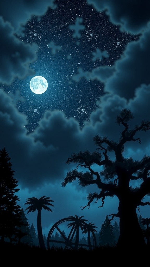 The Bird's Prayer in the Storm