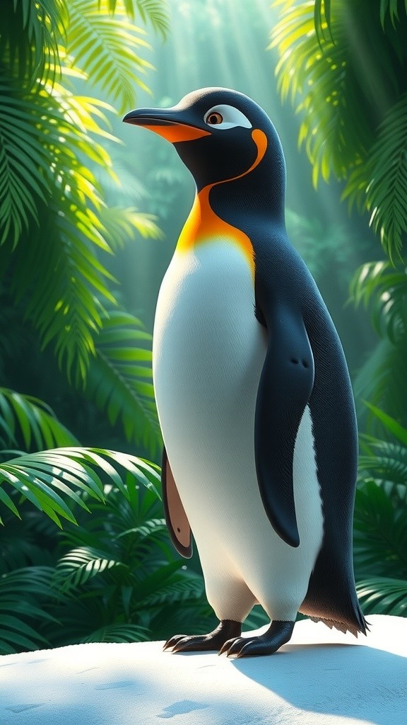 Penguin Salah Kostum di Hutan Tropis!