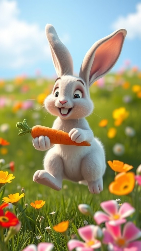 Bunny's Fun Alphabet Adventure: Learning the Letter B!