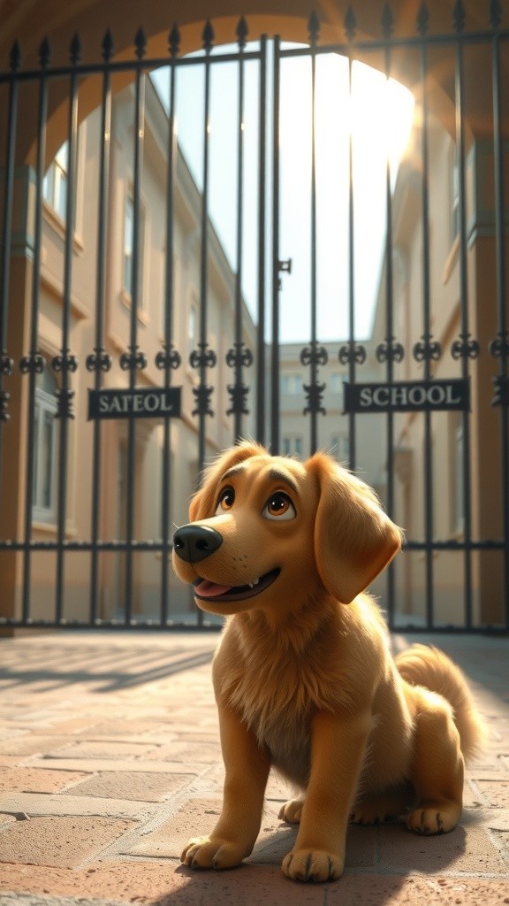The Silent Love of a Street Dog