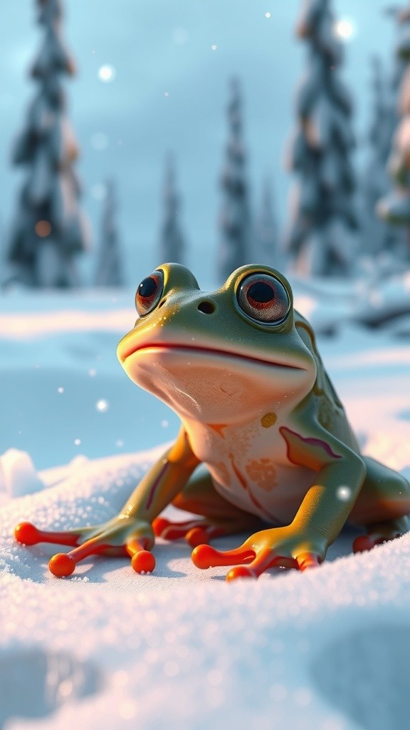Katak Beku Total: Elsa Versi Hewan!
