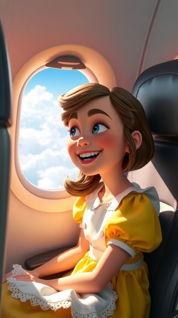 The Little Girl and the Kind Lioness