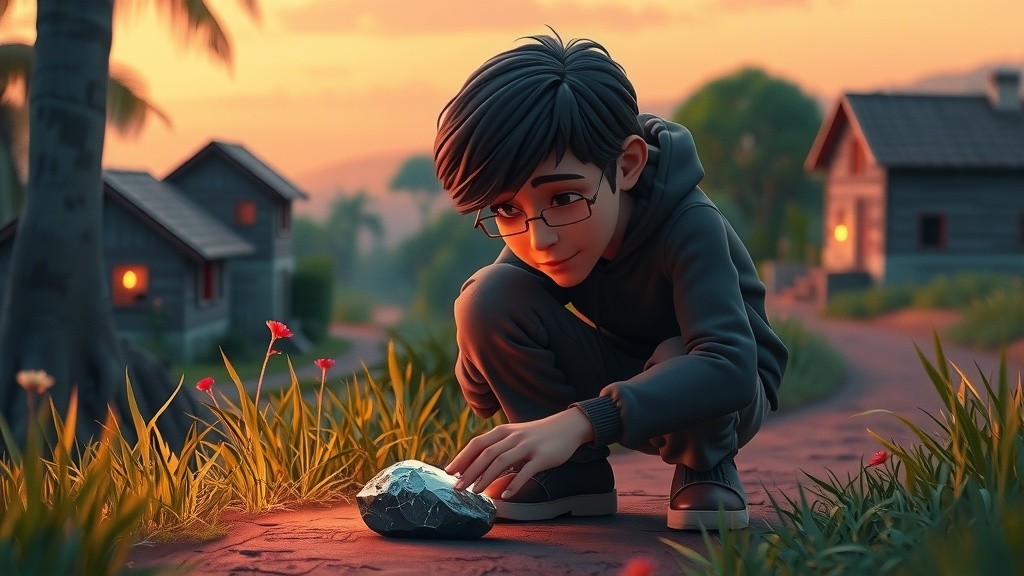 علی کا چمکتا پتھر اور خوشیوں کا دروازہ