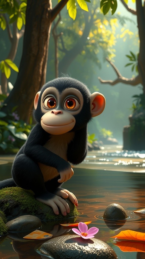 Magarmachh Aur Bandar Ki Dosti