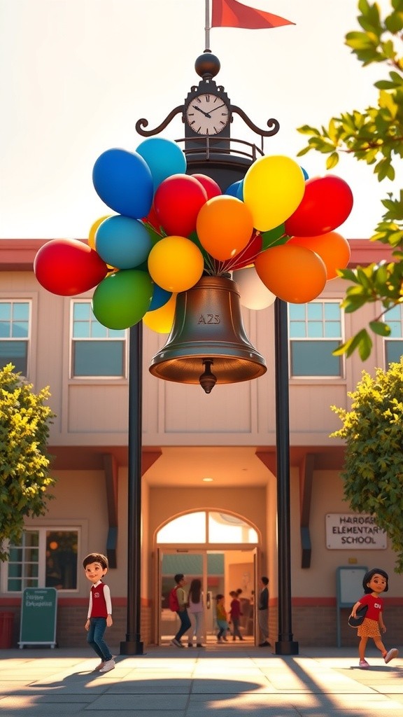 Liberty's First Day at Harbor Elementary!