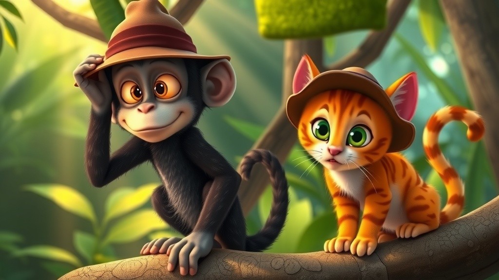 Monyet, Ayam, dan Kucing: Kasus Pisang Hilang!