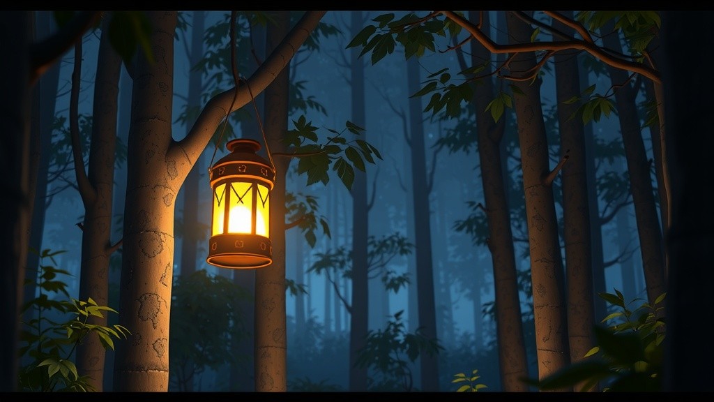 जंगल की रक्षक लालटेन