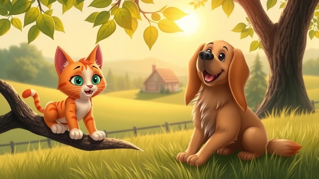 دوستی کی طاقت: بلی اور کتے کی کہانی