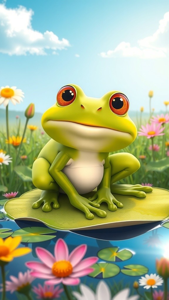 The Friendly Frog and the Happy Rabbit!