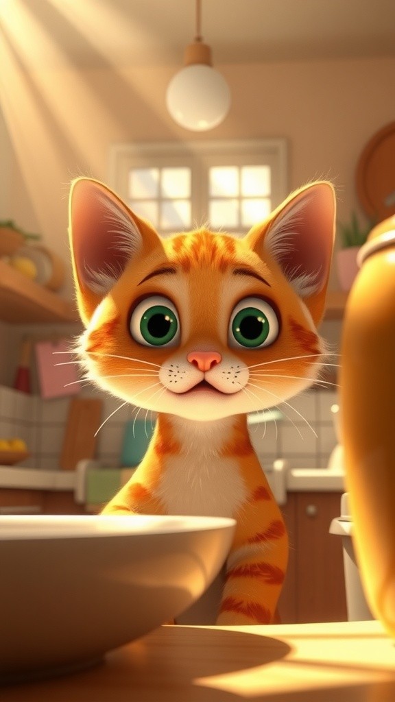 Whiskers' Surprise Cake for Pudding