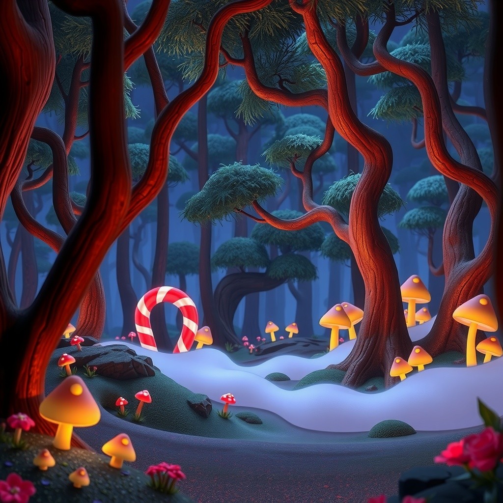 Blink's Brave Adventure in Whimsical Woods!