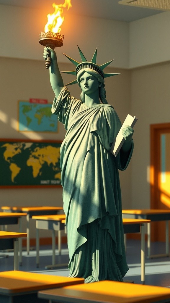 Liberty's First Day at School