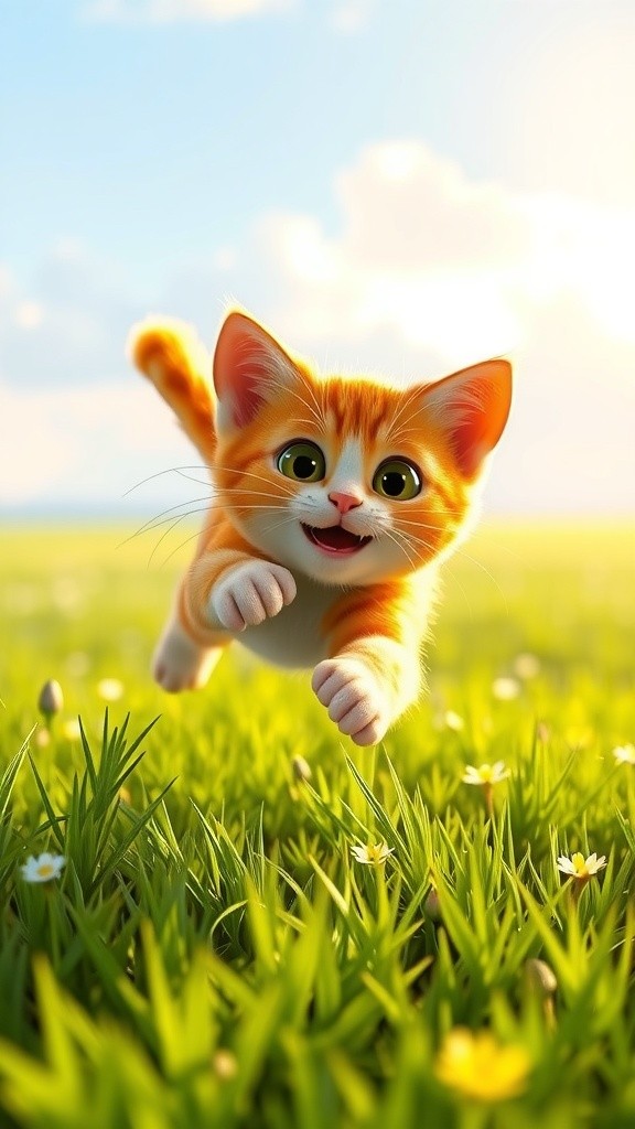 Kucing, Kelinci, dan Panda Ceria!