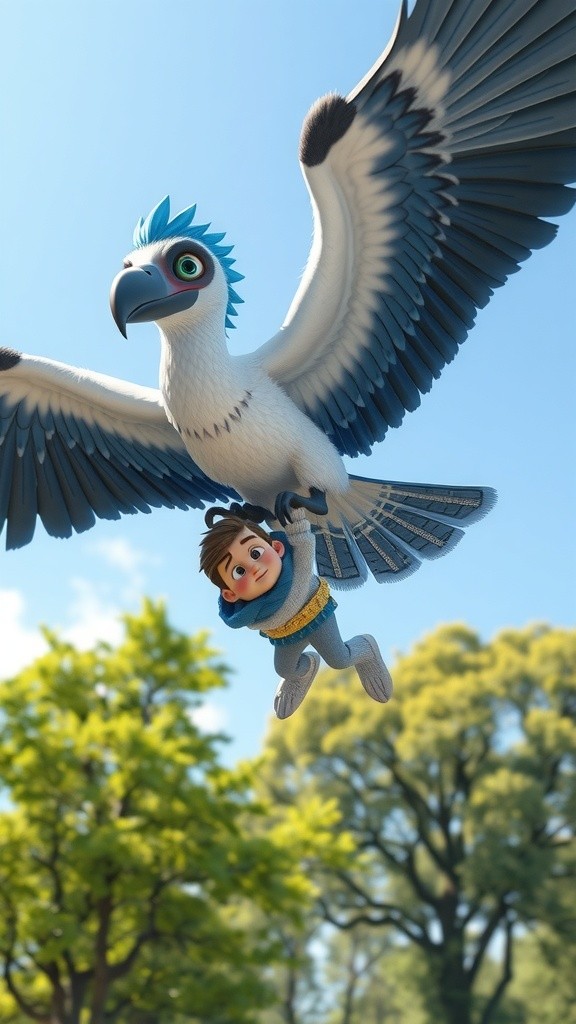 Bird Drops Baby into Sad Rich Family's Life