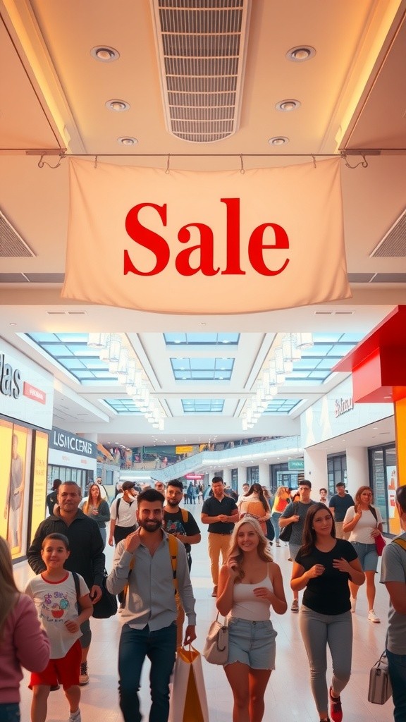 Keceriaan Nenek Berburu Diskon