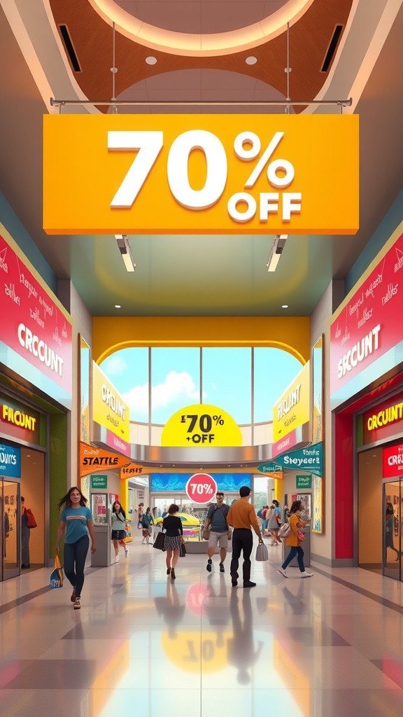 Nenek dan Keseruan Diskon di Mall