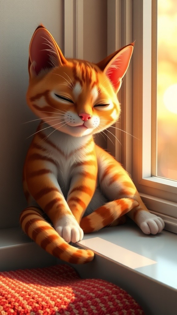 आलसी बिल्ली