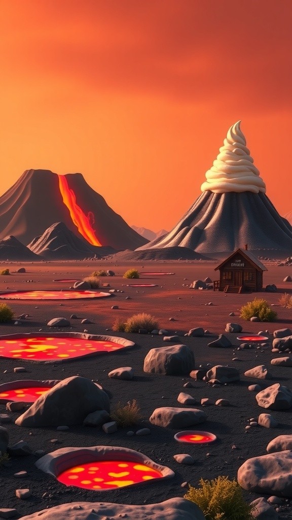 Anya's Lava Infusion Ice Cream Adventure