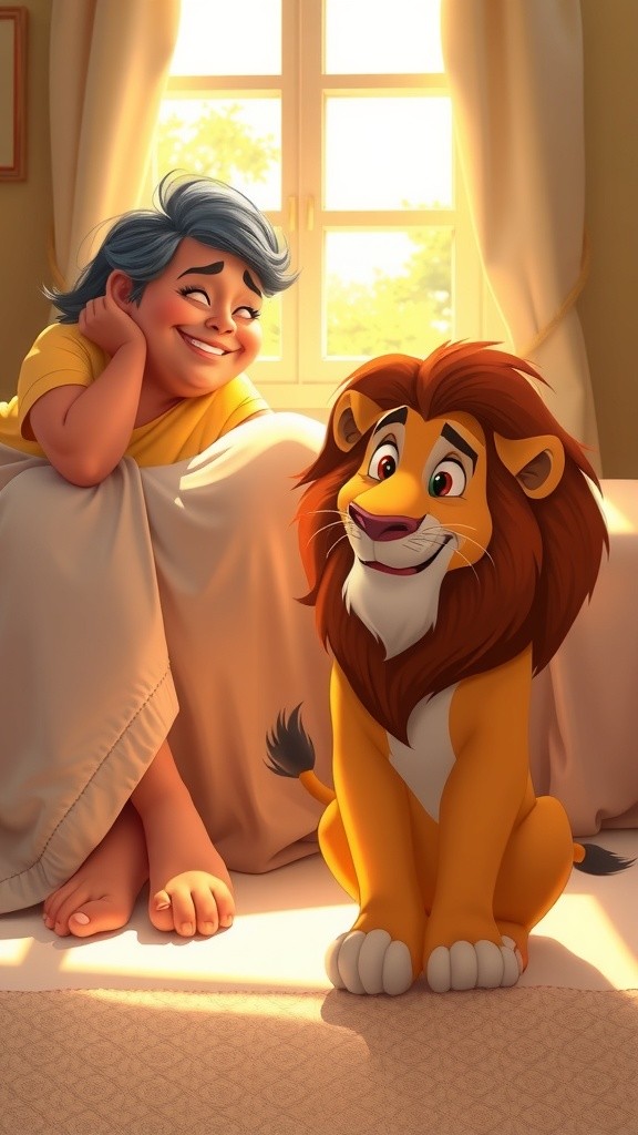 मीरा और बबल्स की प्यारी सुबह