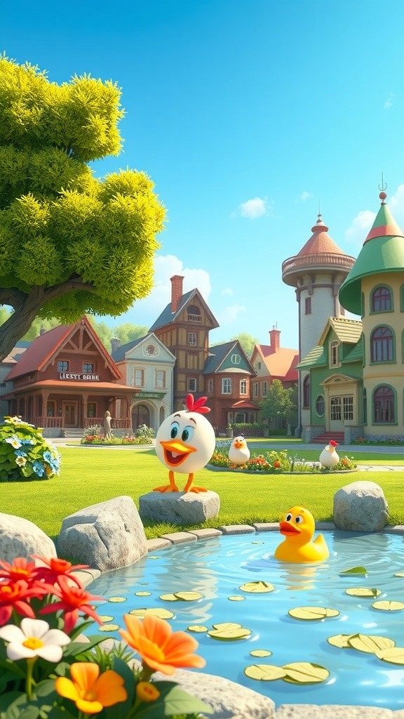 क्वैकू बतख की रोमांचक यात्रा