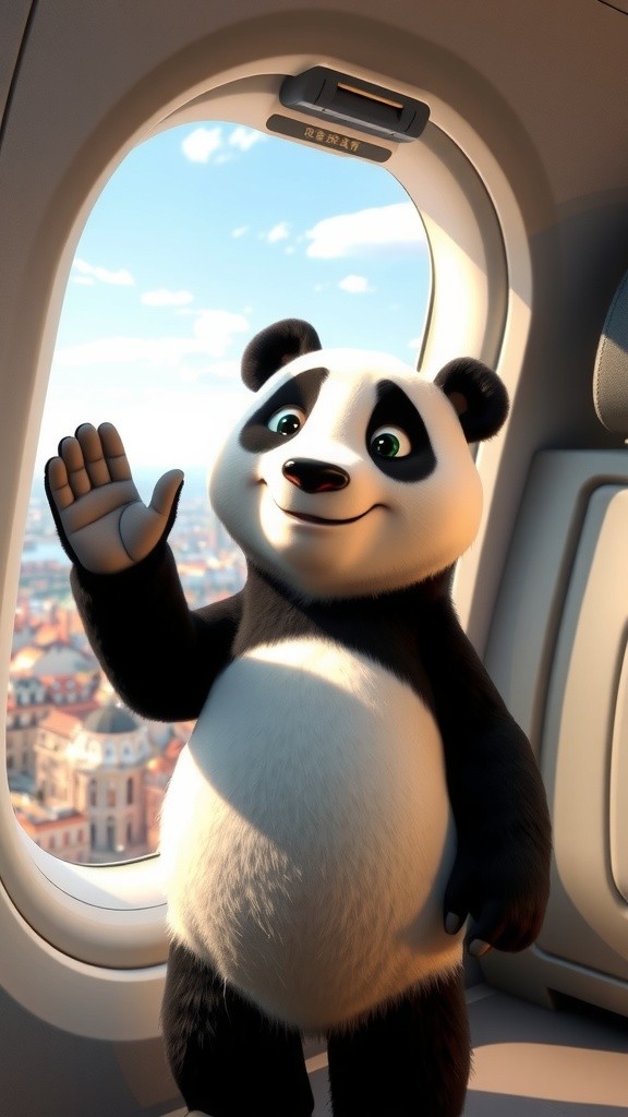 Panda P's Epic Adventure in Paris & Rome!
