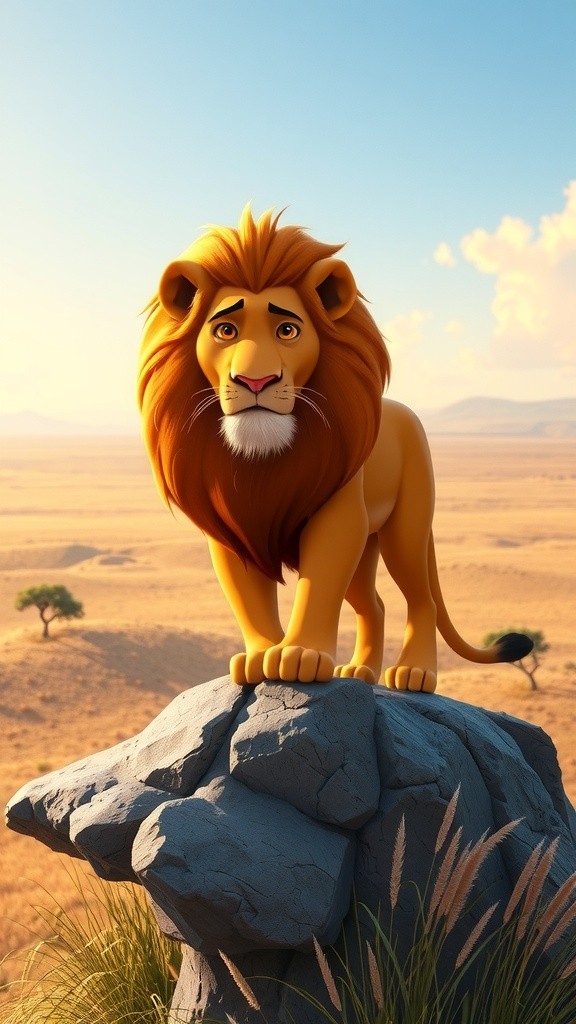 Singa Galak Si Raja Hutan